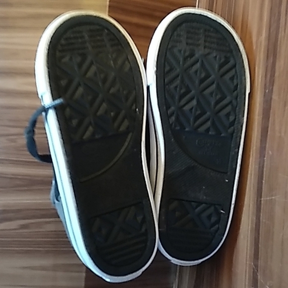 Converse 10 toddler gray black red plaid inside - Picture 6 of 7